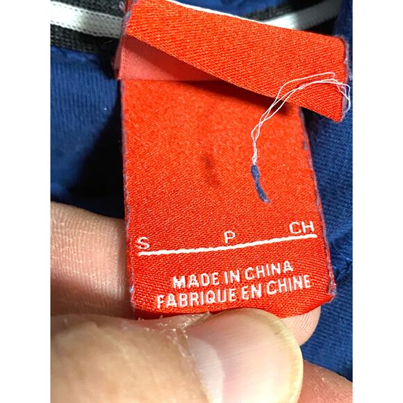 Vintage Nike Spell Out Swoosh Blue White Hoodie Sweatshirt Funnel Neck Womens S - Picture 7 of 9